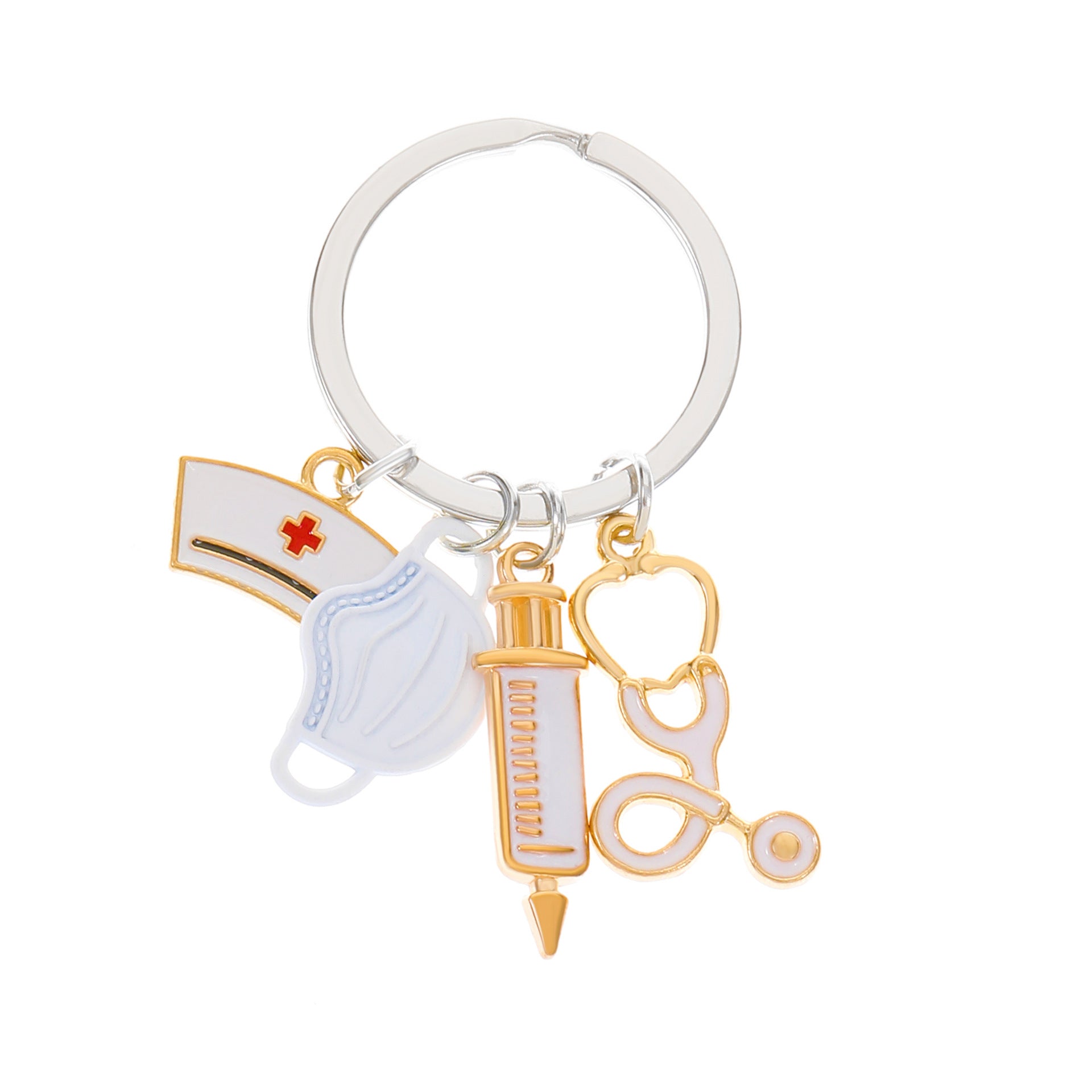 Wholesale Creative Resin Dice Keychain